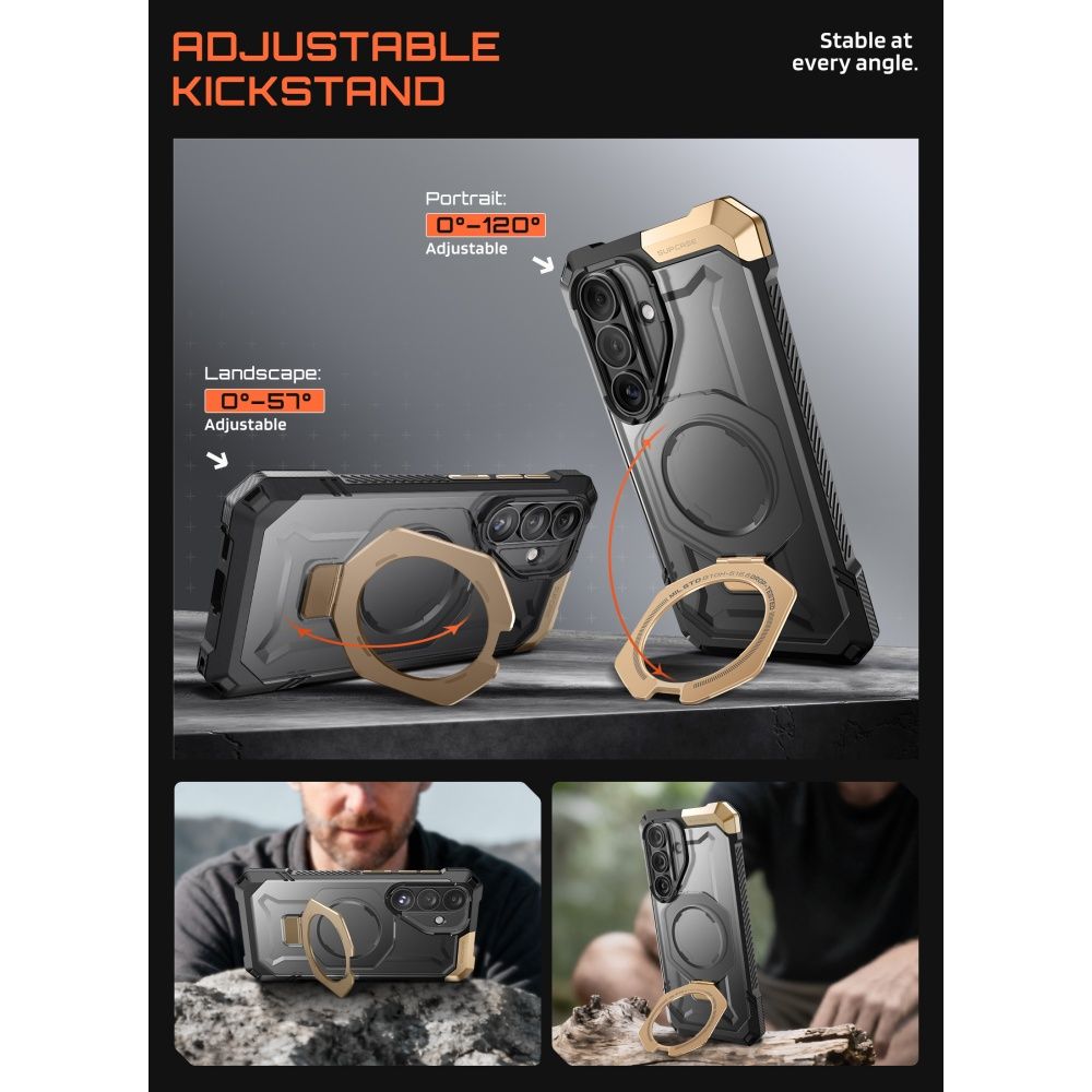 Supcase Ub Grip Mag Magsafe Galaxy S26 Desert