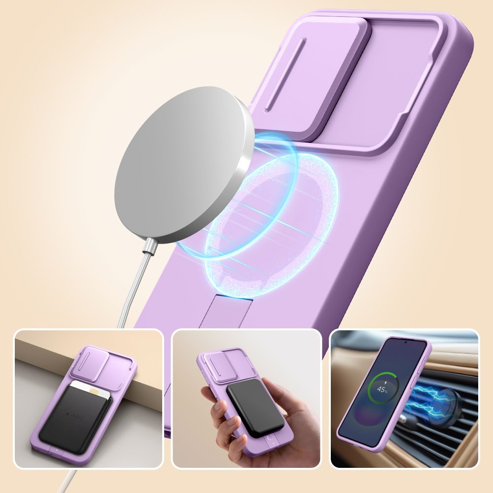 Tech Protect Kevlar Aura Magsafe Galaxy A57 Violet