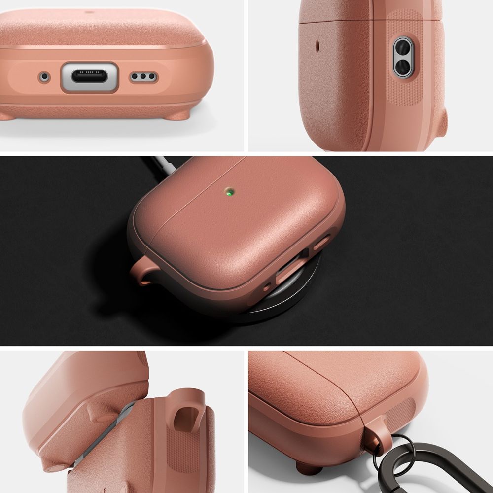 Ringke Onyx Magnetiske Magsafe Apple Airpods Pro 3 Constant Coral