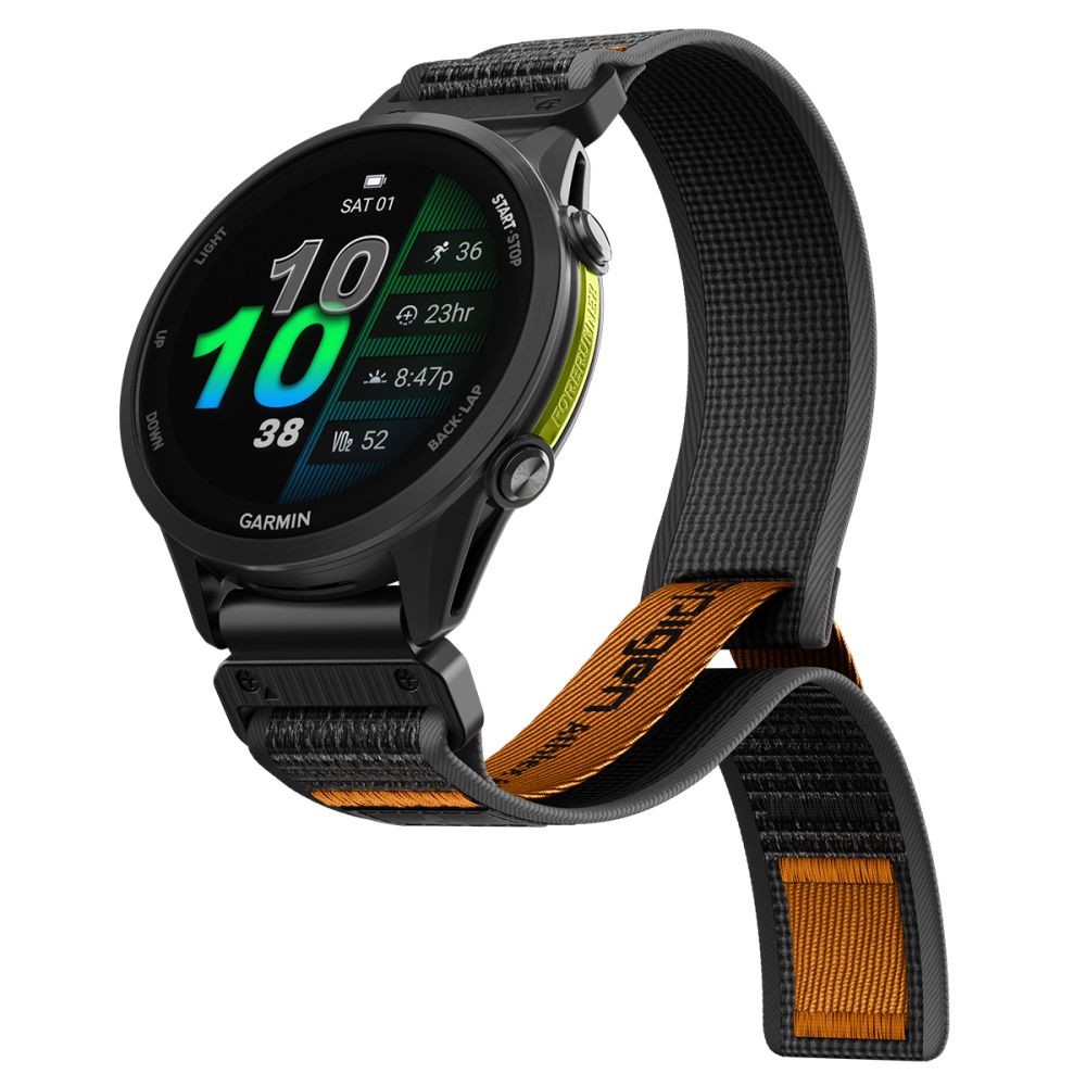 Spigen Athlex Air Garmin Quickfit 22 Mm Active Sort/Orange