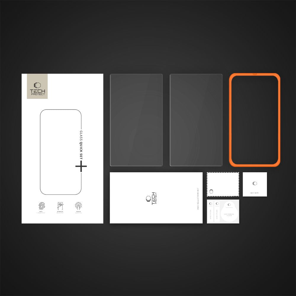 Hærdet Glas Tech Protect Easy Set+ 2 Pack Nintendo Switch 2 Clear