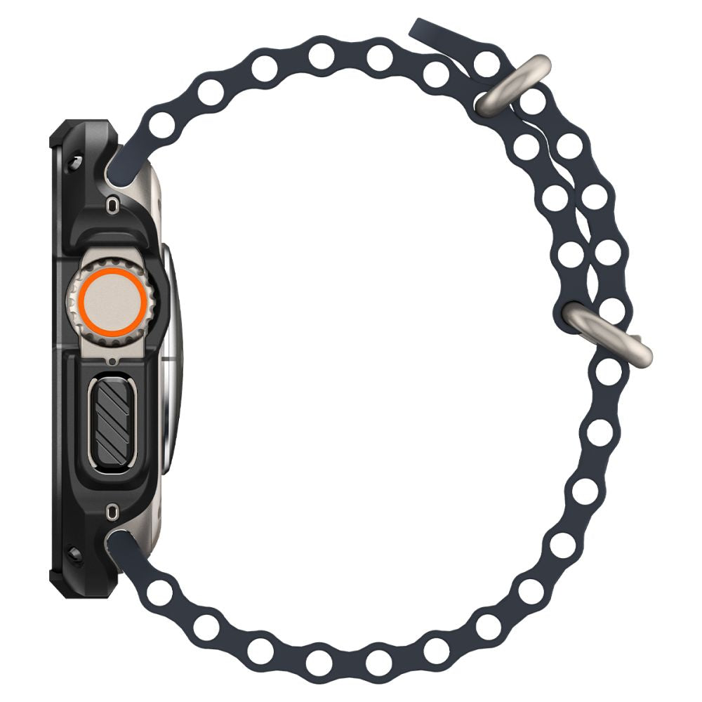 Spigen Tough Armor Apple Watch Ultra 1 / 2 / 3 / 4 (49 Mm) Sort