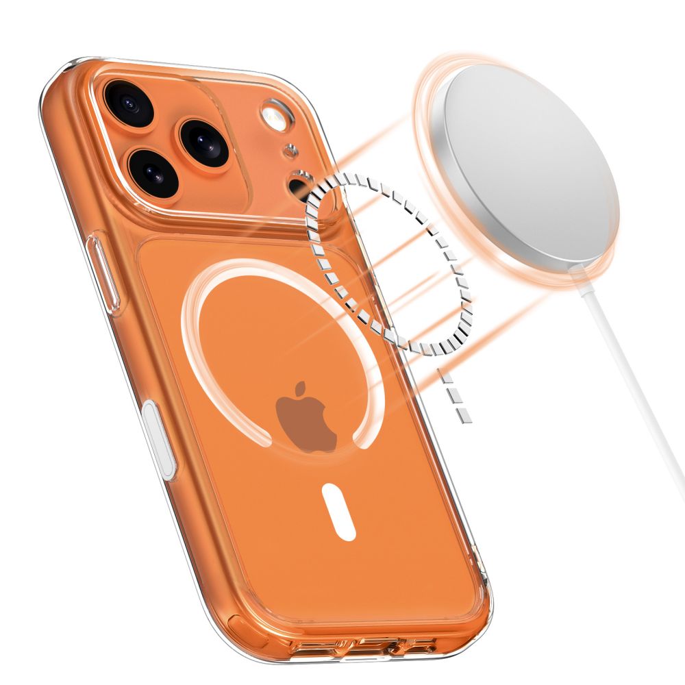 Tech Protect Magpeak Magsafe Cc Iphone 17 Pro Clear