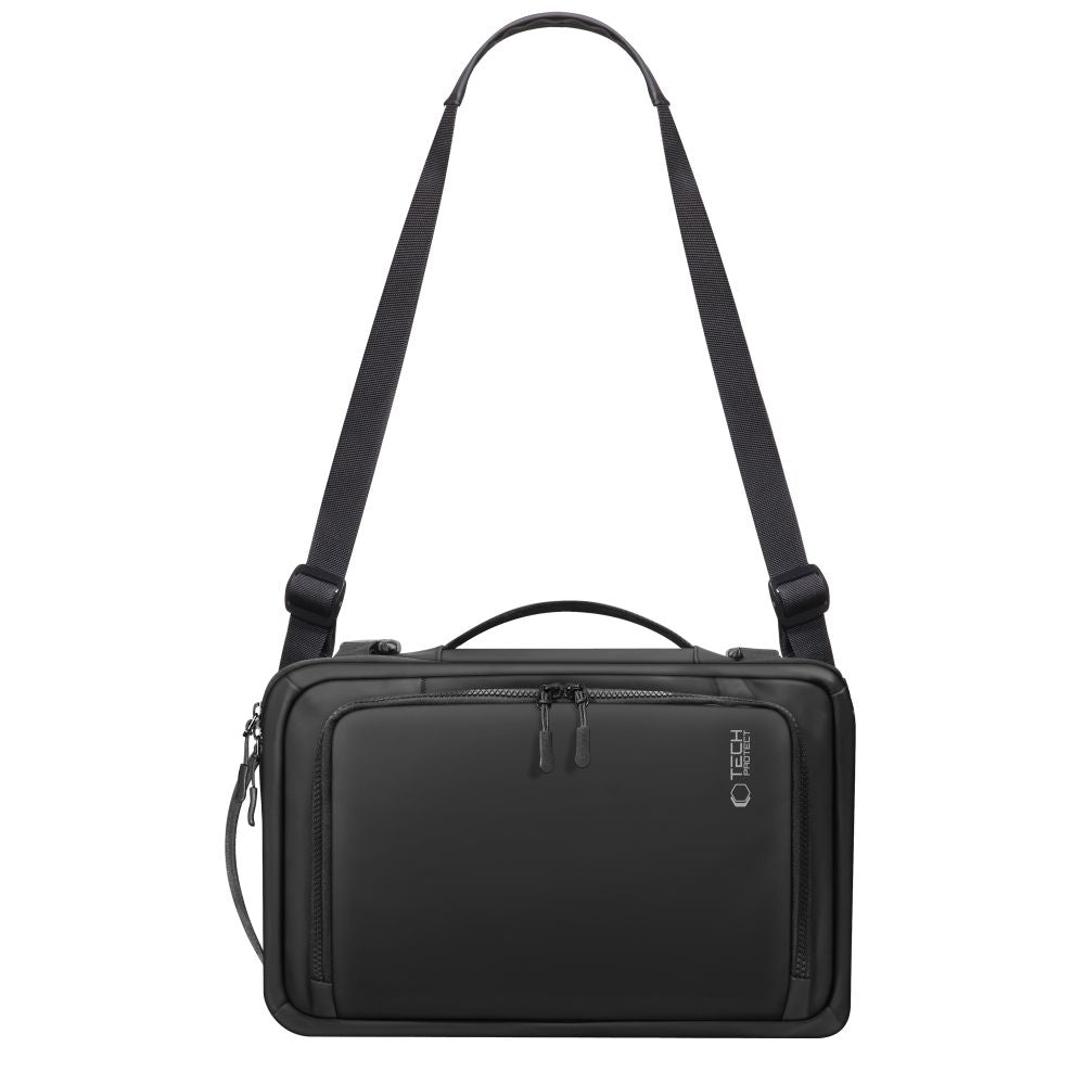 Tech Protect Defender S50 Ryanair & Wizzair Rejse Laptop Rygsæk 20 L 40x20x25 Sort