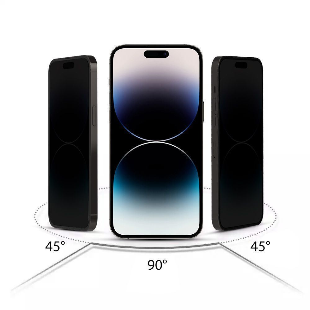 Privacyglas Hofi Anti Spy Glass Pro+ 2 Pack Iphone 16 Pro / 17 / 17 Pro Privacy