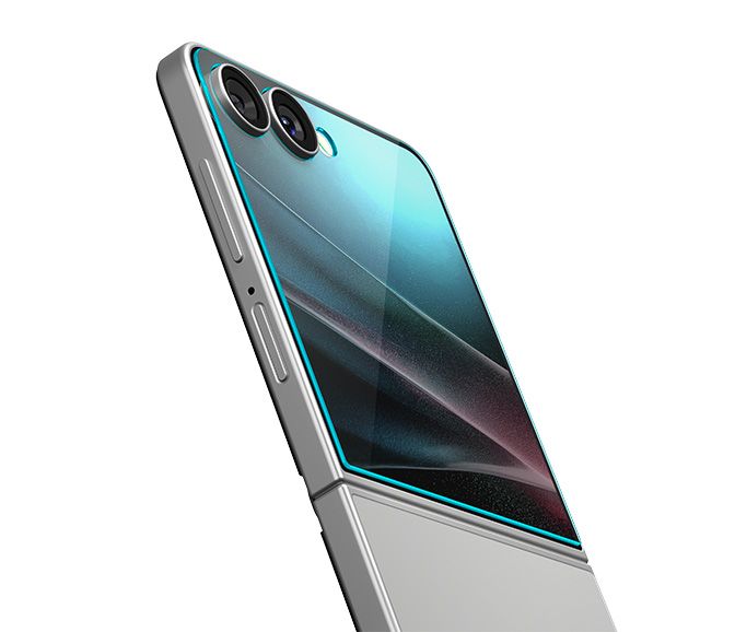 Hærdet Glas Spigen Glas.Tr Ez Fit Hd 2 Pack Galaxy Z Flip 7/8 Clear