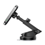 Tech Protect Mm15 W V9 Magnetisk Magsafe Dashboard & Ventilation Trådløs Opladder Til Bilholder 15 W Sort