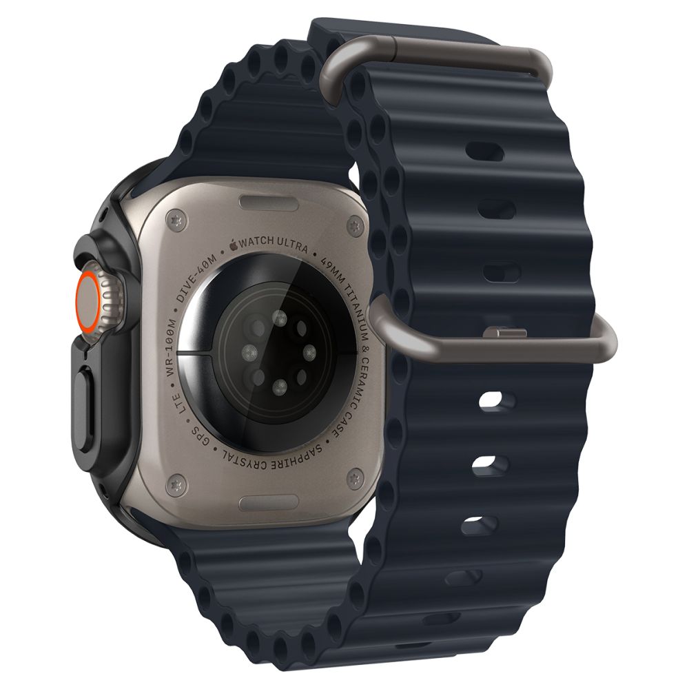 Spigen Thin Fit Apple Watch Ultra 1 / 2 / 3 / 4 (49 Mm) Sort