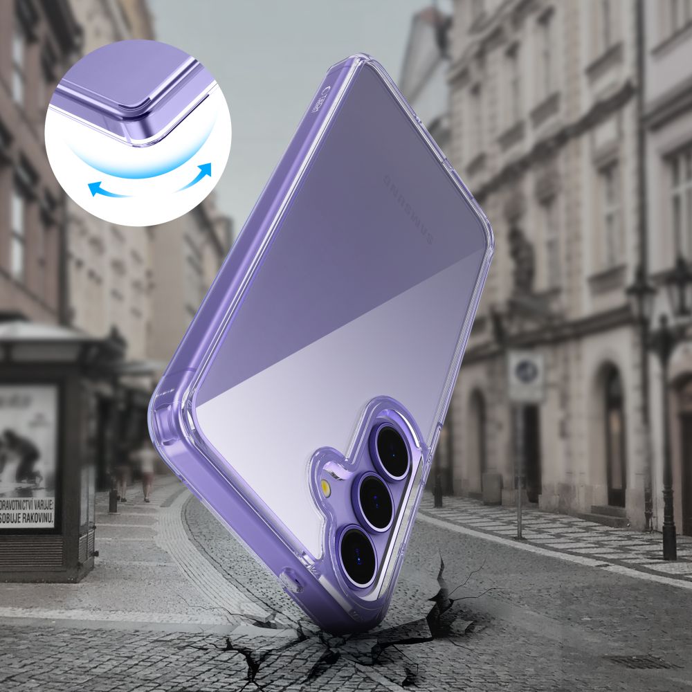 Tech Protect Flexair Hybrid Galaxy S25 Clear