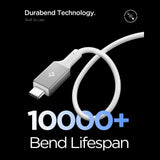 Spigen Eb24012 Cc Essential Usb C Kabel 240 W 120 Cm Hvid