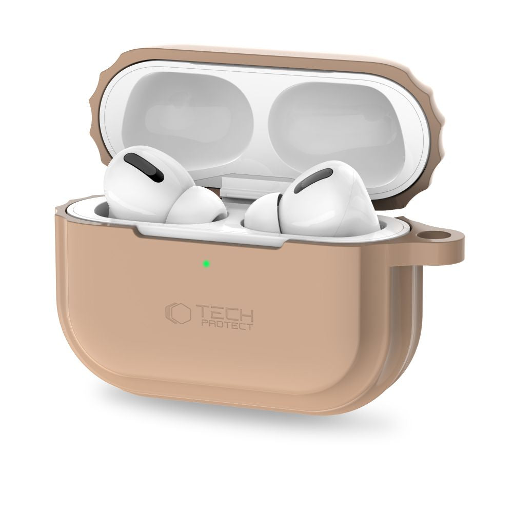 Tech Protect Silikonereb Apple Airpods Pro 1/2 Caffe Latte