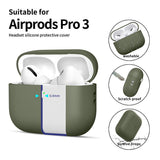 Tech Protect Silikone Apple Airpods Pro 3 Olivegrøn