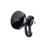 Tech Protect Mm15 W V5 Magnetisk Magsafe Stabil Ventilation Trådløs Opladder Til Bilholder 15 W Sort/Sort