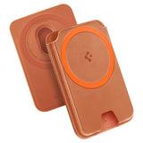 Spigen Valentinus Magfit+ Magsafe Universal Magnetisk Kortholder Metallisk Orange