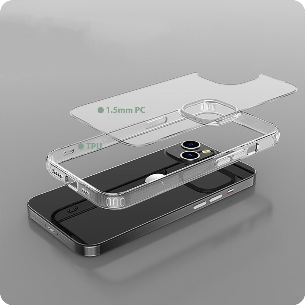 Tech Protect Flexair Hybrid Iphone 15 Clear