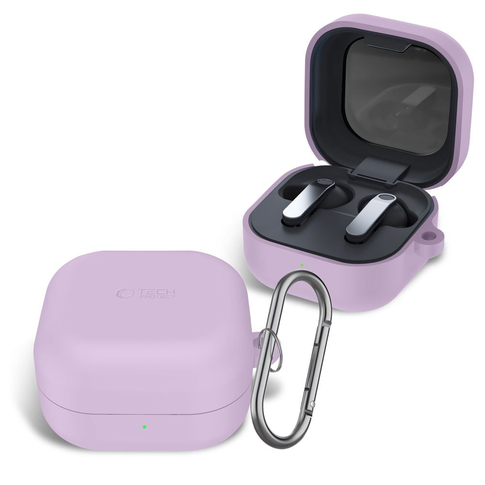 Tech Protect Silikonekrog Til Samsung Galaxy Buds 4/4 Pro Lavendel