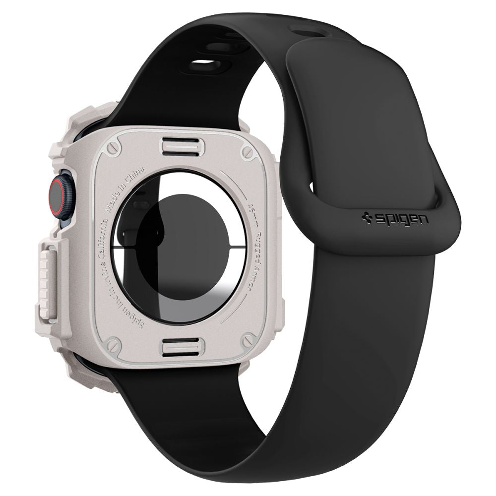 Spigen Rugged Armor Apple Watch 10/11 (46 Mm) Dune Beige