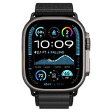 Spigen Wbf1 Remmen Til Apple Watch 8 / 9 / 10 / 11 / 12 / Se / Ultra (44 / 45 / 46 / 49 Mm) Sort