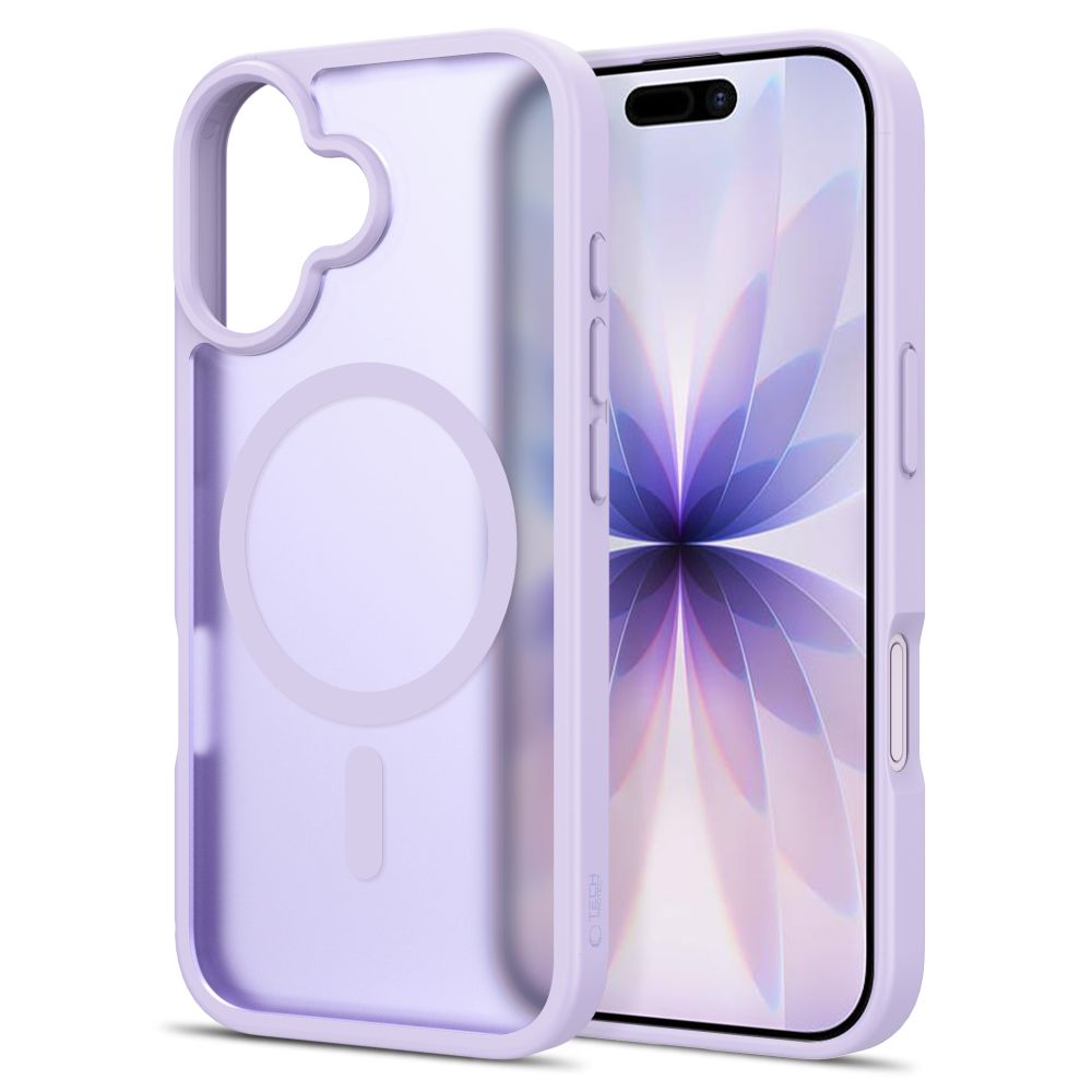Tech Protect Basicmag Magsafe Iphone 17 Mat Lavendel