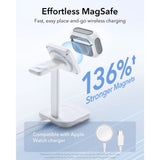Esr Orbit Halolock Magsafe Apple Airpods Pro 3 Hvide