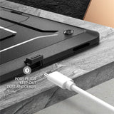 Supcase Unicorn Beetle Pro Galaxy Tab S9 11.0 / S9 Fe / S10 Fe / S10 Lite 10.9 X710 / X716 B / X510 / X516 B / X520 / X526 / X400 / X406 B Sort