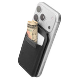Spigen S314 4 Slim Fold Stativ Tegnebog Magsafe Sort