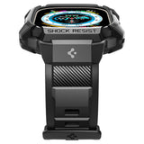 Spigen Rugged Armor ”Pro” Apple Watch Ultra 1 / 2 / 3 / 4 (49 Mm) Sort