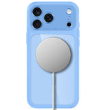 Tech Protect Magpeak Magsafe Cc Iphone 17 Pro / 18 Pro Lysblå/Klar