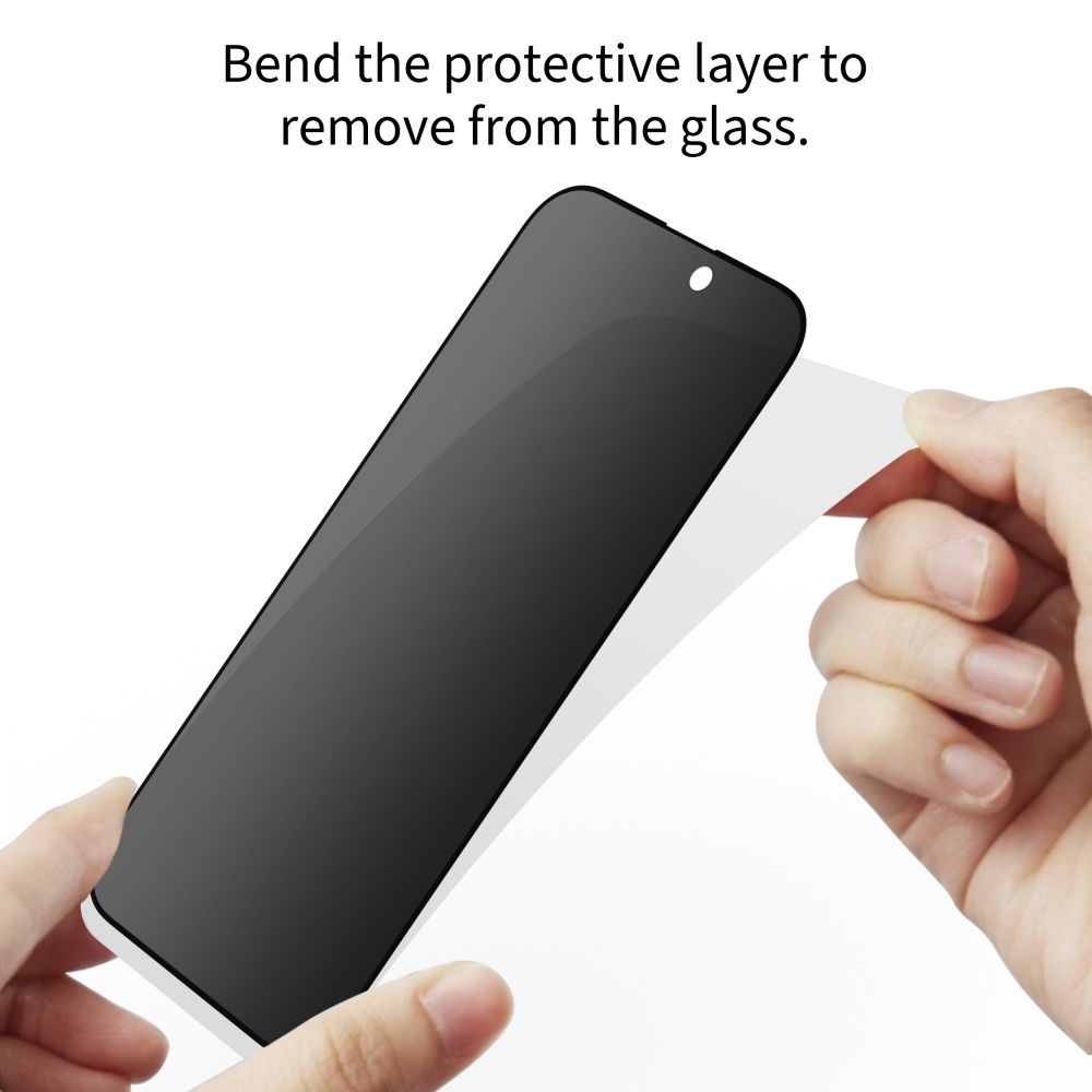 Privacyglas Tech Protect Glass Spy+ 2 Pack Galaxy S25 Edge Fortrolighed