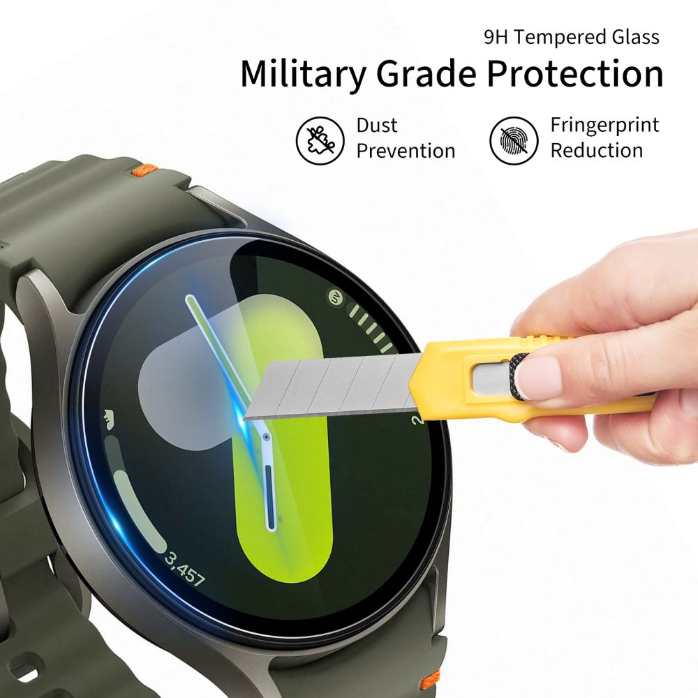 Hærdet Glas Hofi Glass Pro+ 2 Pack Samsung Galaxy Watch 4/5/6/7 / Fe (40 Mm) Klar