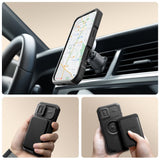Tech Protect Kevlar Magsafe Iphone 17 Sort
