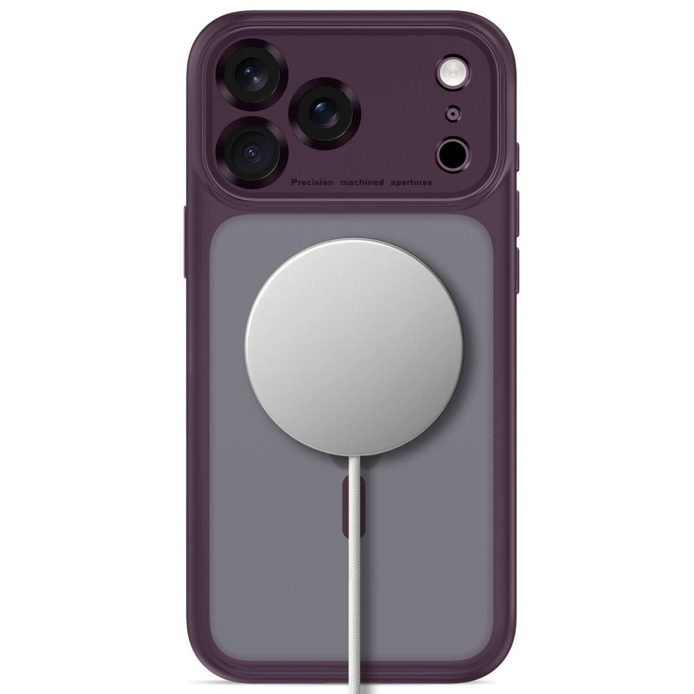 Tech Protect Magpeak Magsafe Cc Iphone 17 Pro / 18 Pro Mat Burgundy