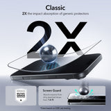 Hærdet Glas Esr Ultrafit Hærdet Glas 2 Pack Iphone 17 Pro Max Sort