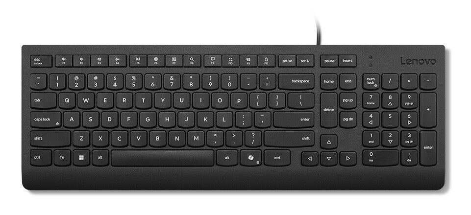 Lenovo 4Y41R64633 tastatur Hjemme/kontor USB US engelsk Sort
