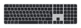 Apple Magic tastatur Universel USB + Bluetooth QWERTY Russisk Sort