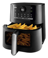 Braun HF 5075 Enkelt Enkeltstående 2000 W Varmluftsteger Sort, Grå