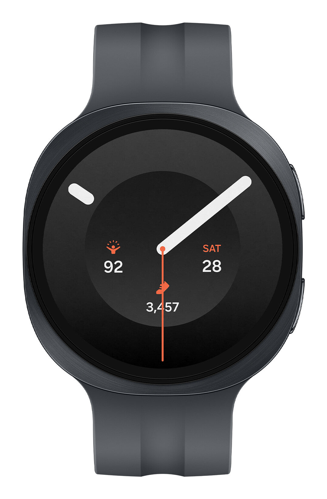 Samsung Galaxy Watch9 3,81 cm (1.5") AMOLED 44 mm Digital 480 x 480 pixel Berøringsskærm Grafit Wi-Fi GPS (satellit)