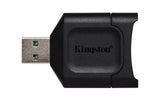 Kingston Technology MobileLite Plus kortlæser USB 3.2 Gen 1 (3.1 Gen 1) Type-A Sort