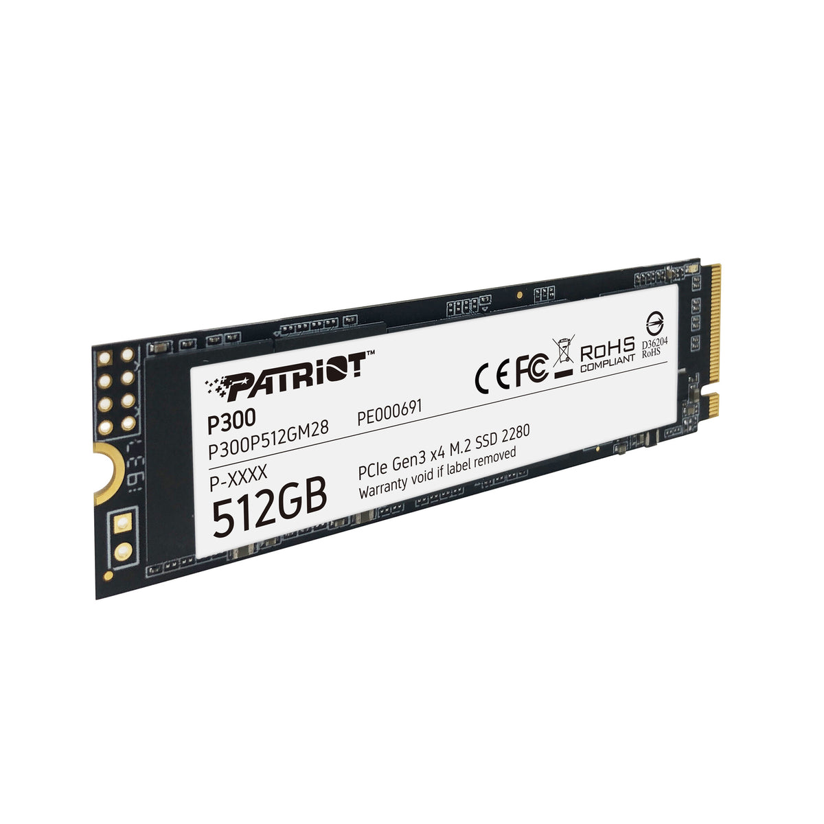 Patriot SSD P300 512GB M.2 PCI Express 3.0 x4 (NVMe)