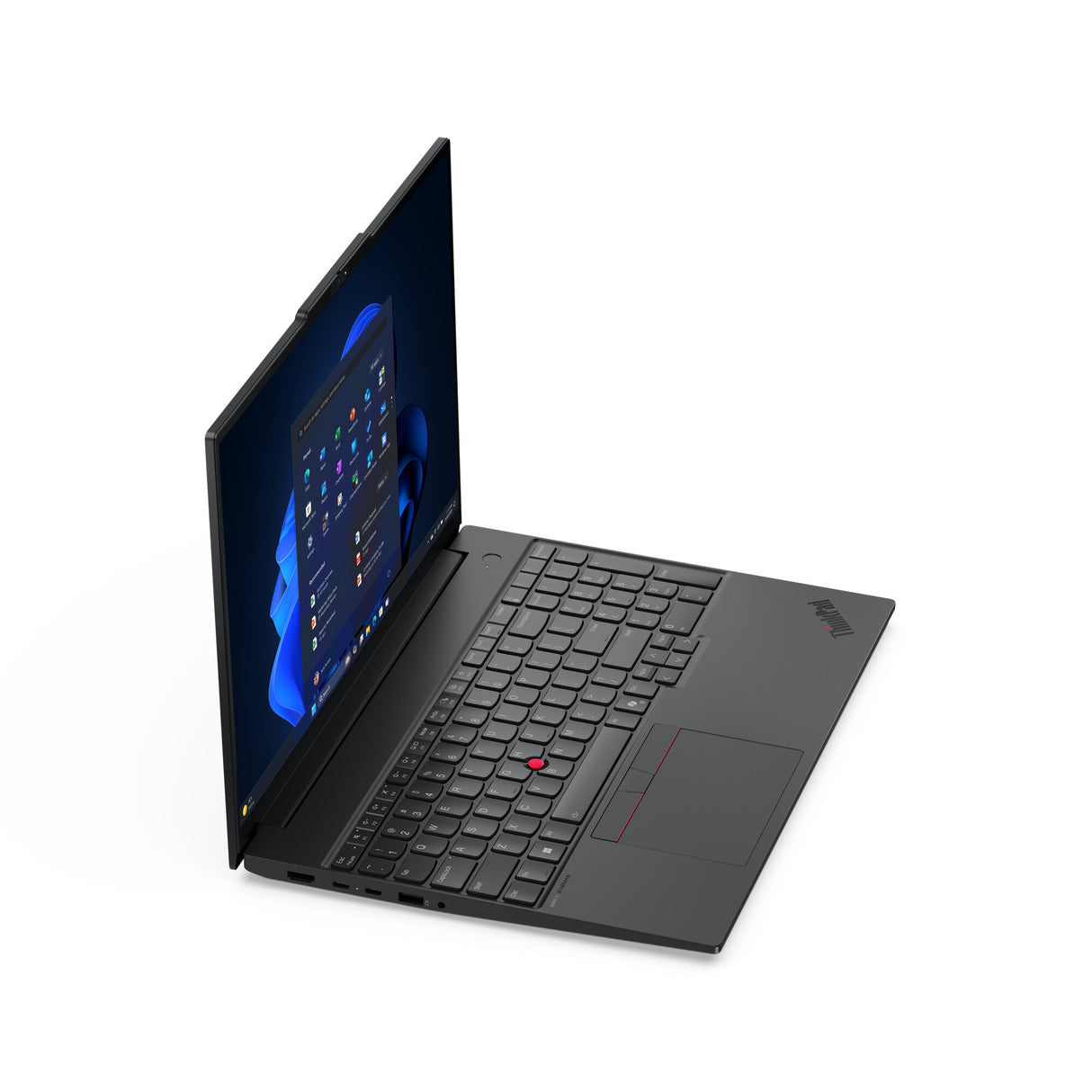 Lenovo ThinkPad E16 Gen 3 (AMD) AMD Ryzen™ 7 250 Laptop 40,6 cm (16") WUXGA 16 GB DDR5-SDRAM 512 GB SSD Wi-Fi 6E (802.11ax) Windows 11 Pro Engelsk Sort
