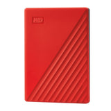 Western Digital My Passport ekstern harddisk 2 TB 2.5" 3.2 Gen 1 (3.1 Gen 1) Rød
