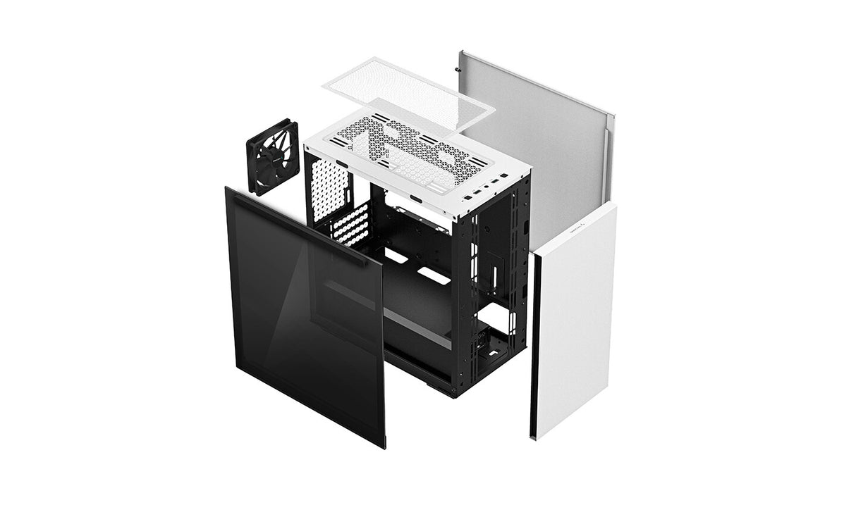 DeepCool MACUBE 110 WH Midi Tower Hvid