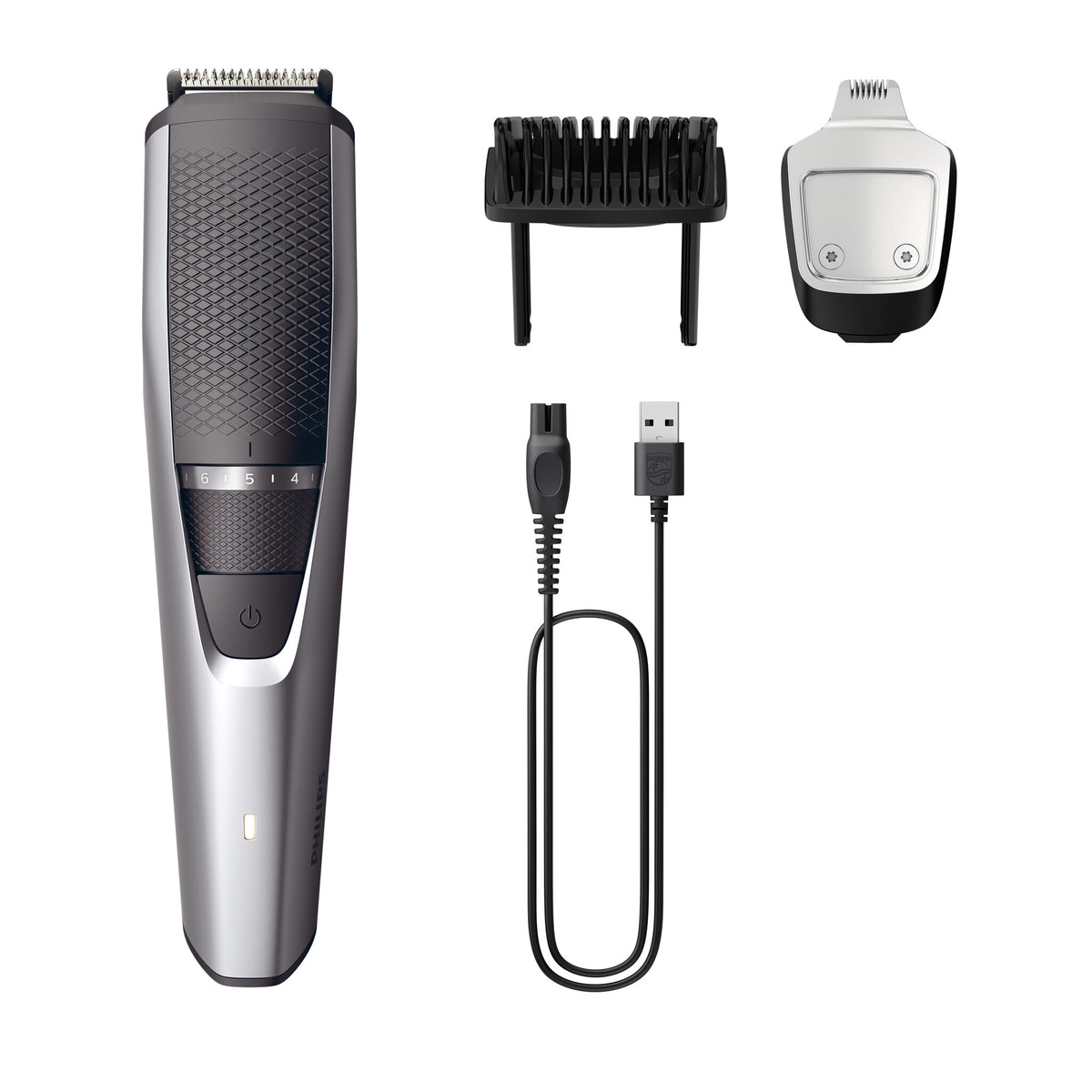 Philips BeardTrimmer Series 3000 BT3239 Trimmer Sort Grå