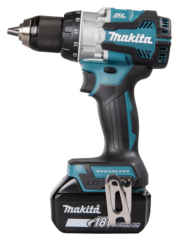 Makita DHP489RTJ 18V LXT Slagboremaskine 2x5Ah