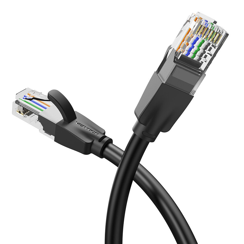 Vention IBEBJ netværkskabel Sort 5 m Cat6 U/UTP (UTP) Rund