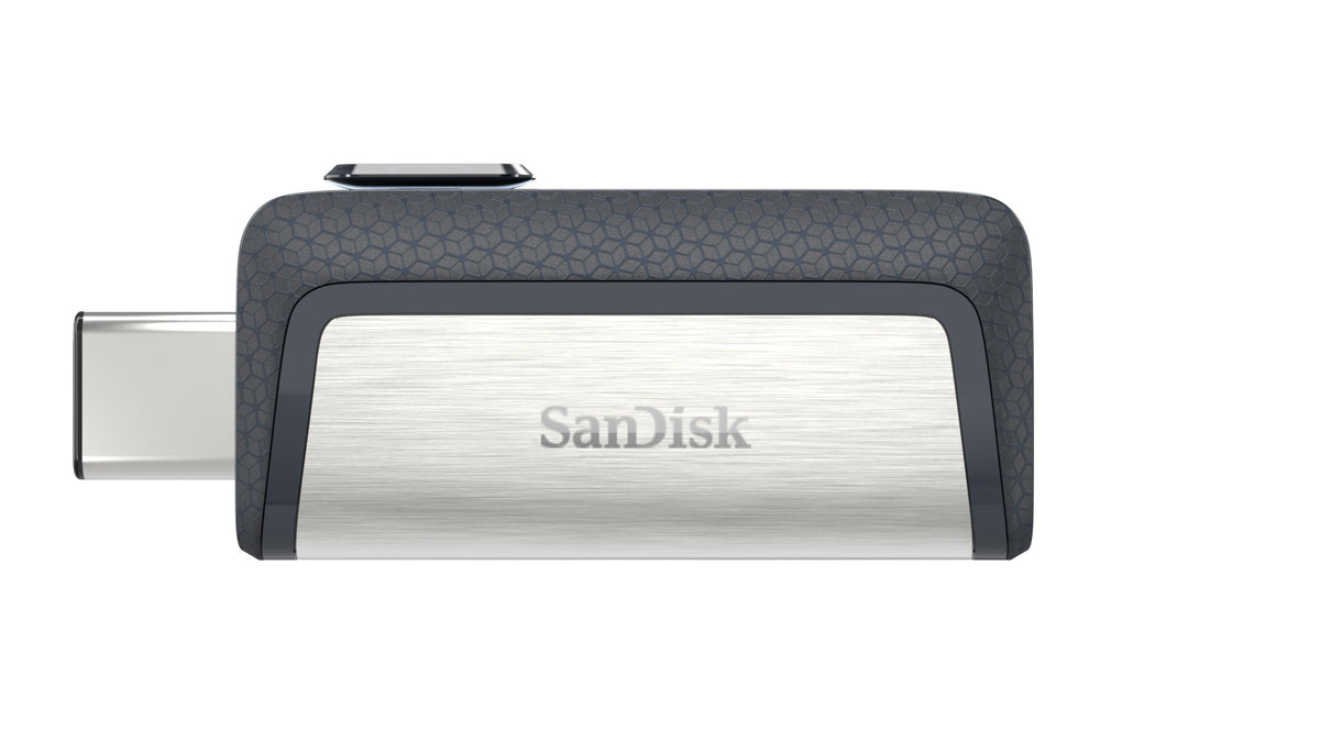 SanDisk Ultra Dual 128GB USB 3.1 / USB-C USB stick Grå