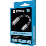 USB-C to 3.5mm Audio Adapter, Silver