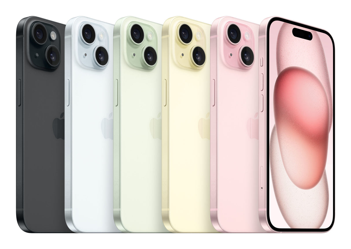 Apple iPhone 15 15,5 cm (6.1") Dual SIM iOS 17 5G USB Type-C 128 GB Sort