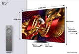 TCL 65C8L SQD-Mini LED Google TV