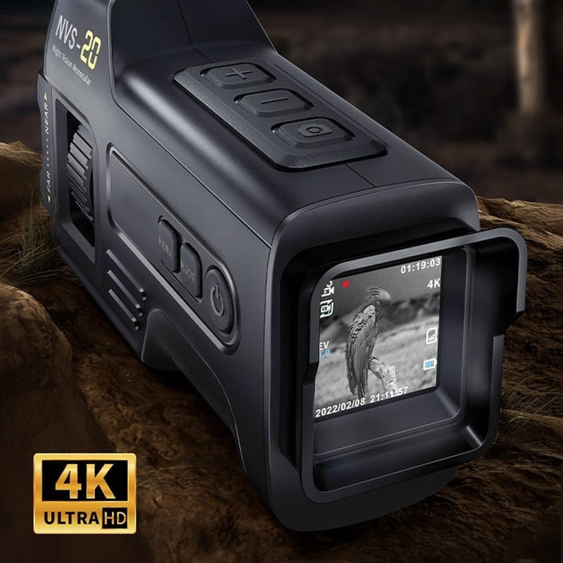 FNIRSI NVS-20 digitalkamera Kompakt kamera 36 MP CMOS Sort